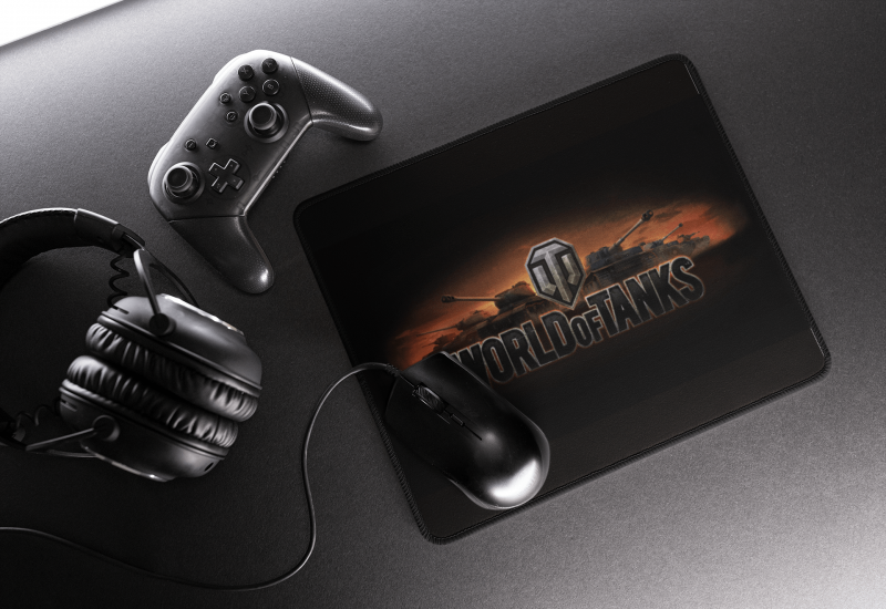 datorpeles paliktnis "World of Tanks"