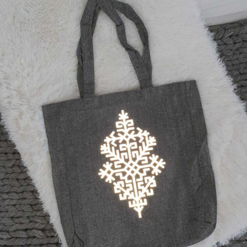 auduma maisiņš ar apdruku "Austras koks, lieliska dāvana"