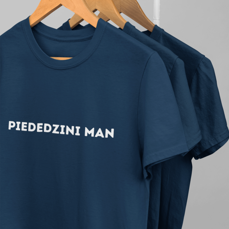 vīriešu t-krekls ar apdruku "Piededzini man", dāvana vīrietim