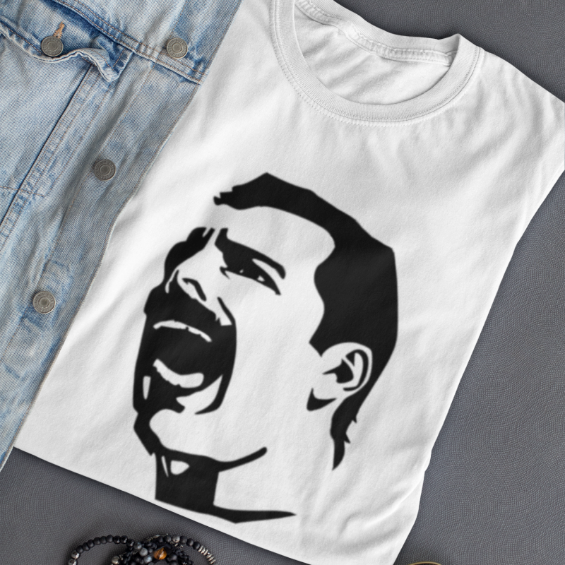 t-krekls ar apdruku “Freddie Mercury”, dāvana sievietei