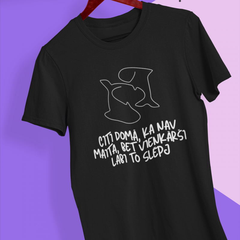 t-krekls ar apdruku “Kāda maita Tu esi? ZIVS”, dāvana sievietei