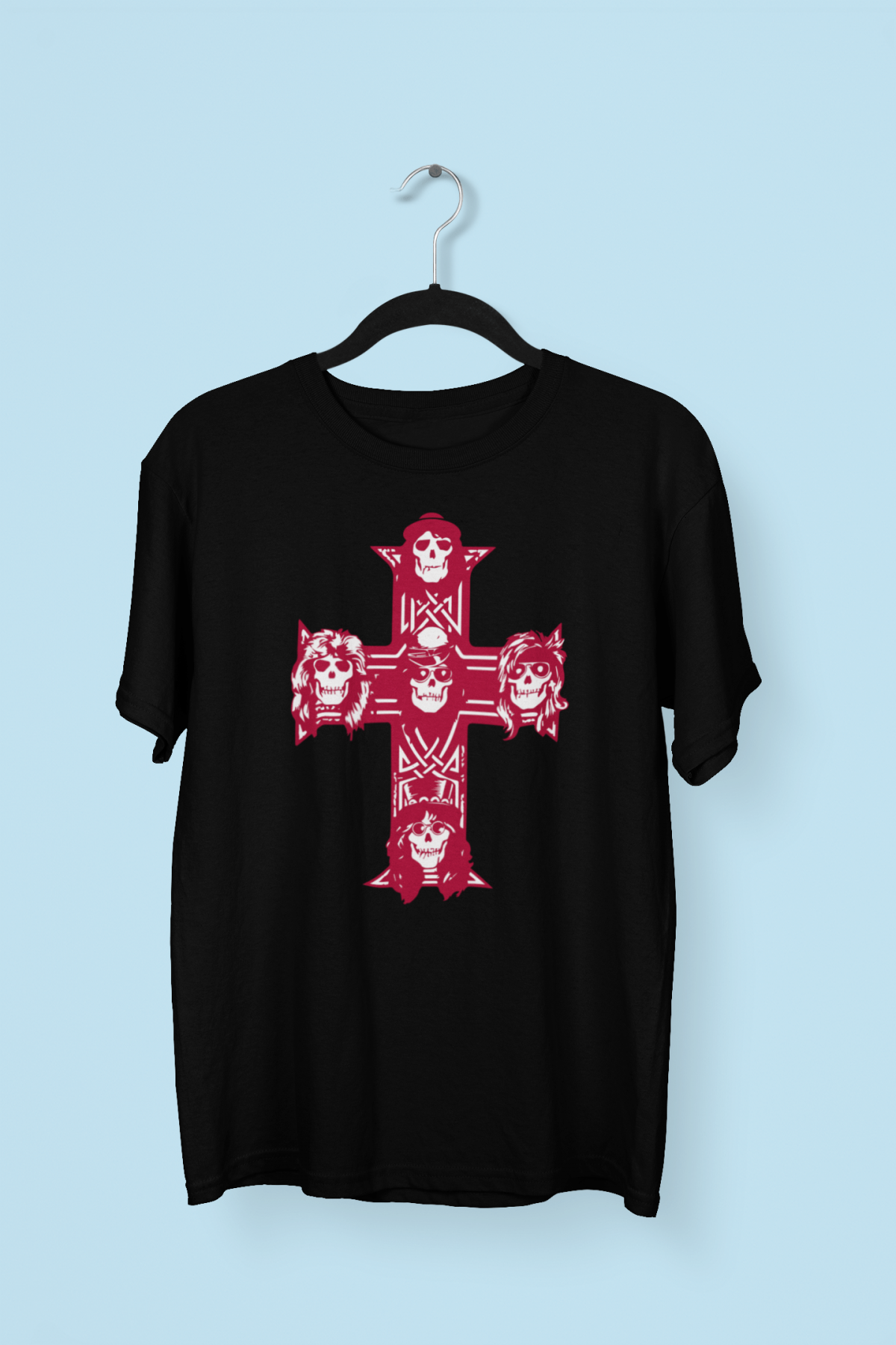 t-krekls ar apdruku “Guns N' Roses”, dāvana vīrietim
