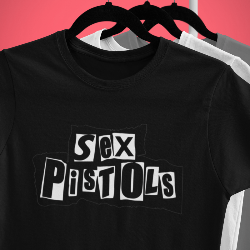 t-krekls ar apdruku “Sex Pistols”, dāvana sievietei