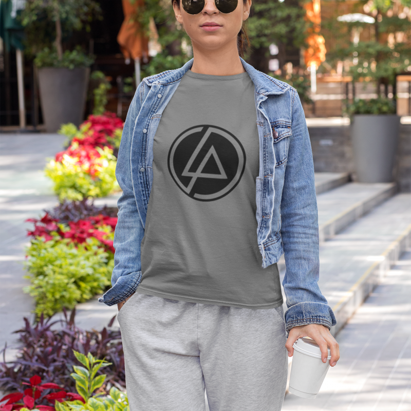 t-krekls ar apdruku “Linkin Park”, dāvana sievietei