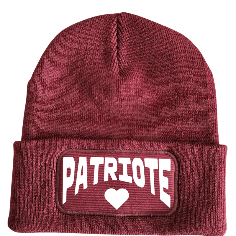cepure ar apdruku "Patriote", lieliska dāvana, dāvana sievietei