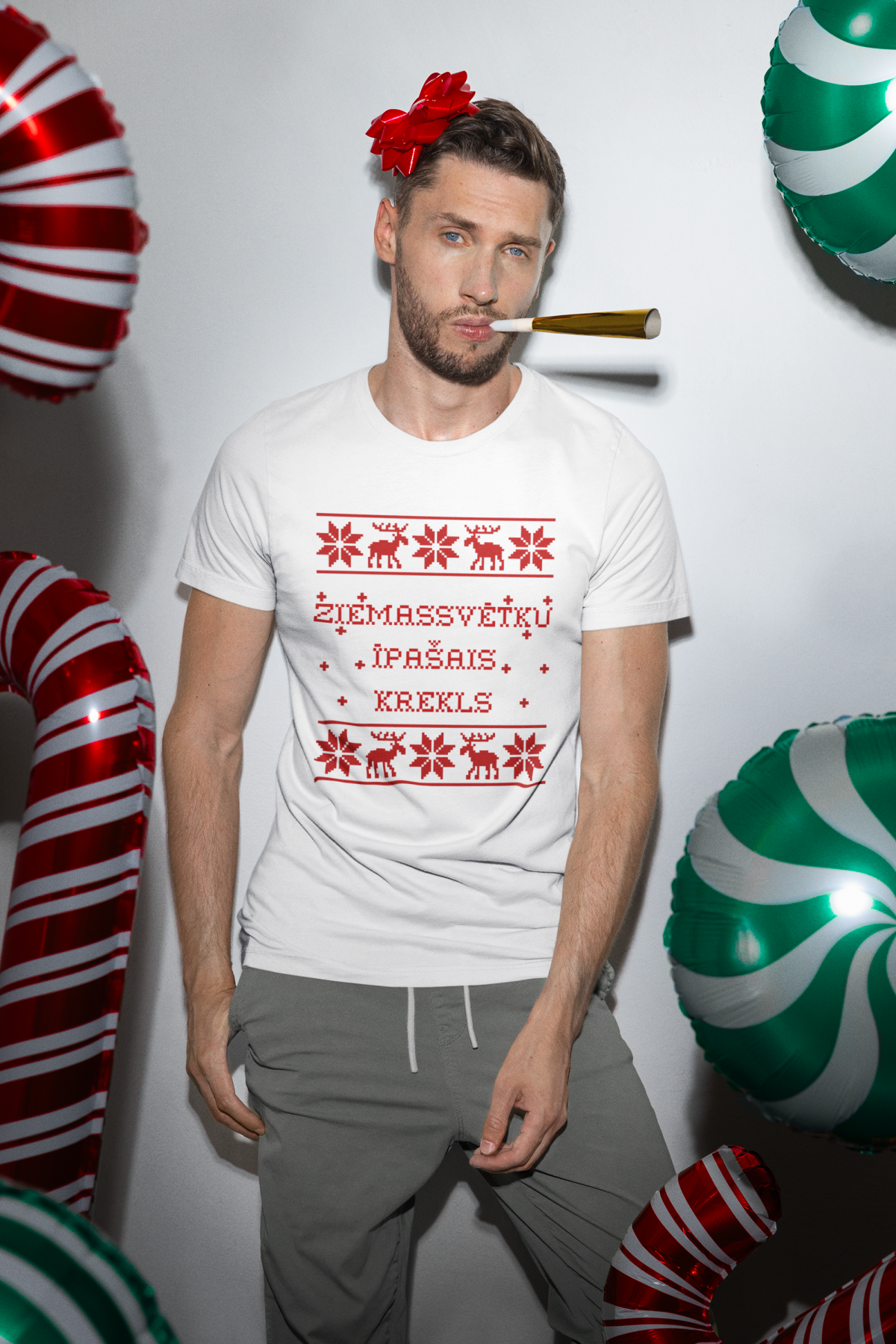 t-krekls ar apdruku "Ziemassvētku īpašais krekls", dāvana vīrietim, dāvana Ziemassvētkos